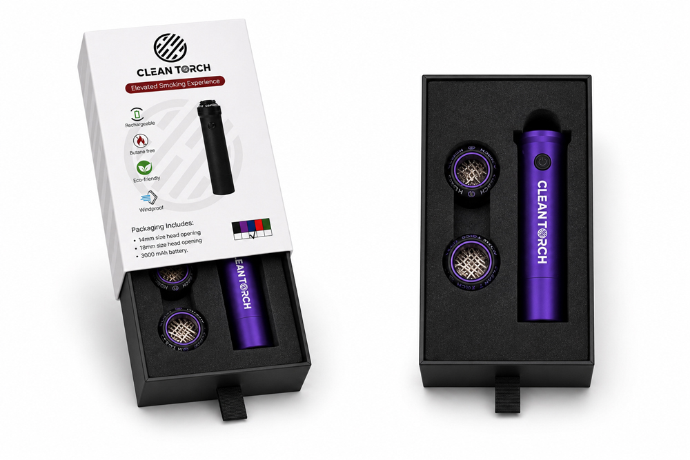 Clean Torch product presentation grid