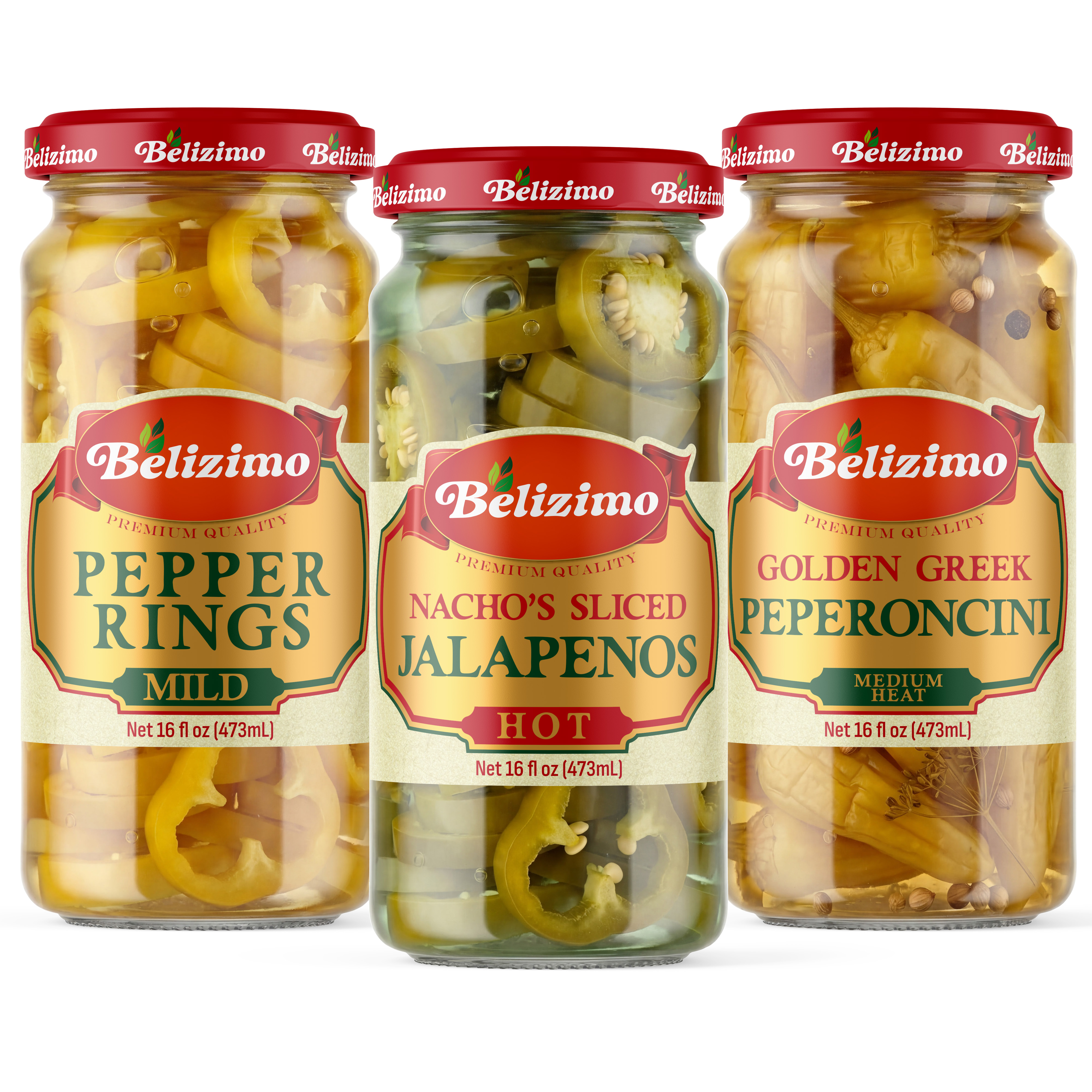 Belizimo peppers packaging