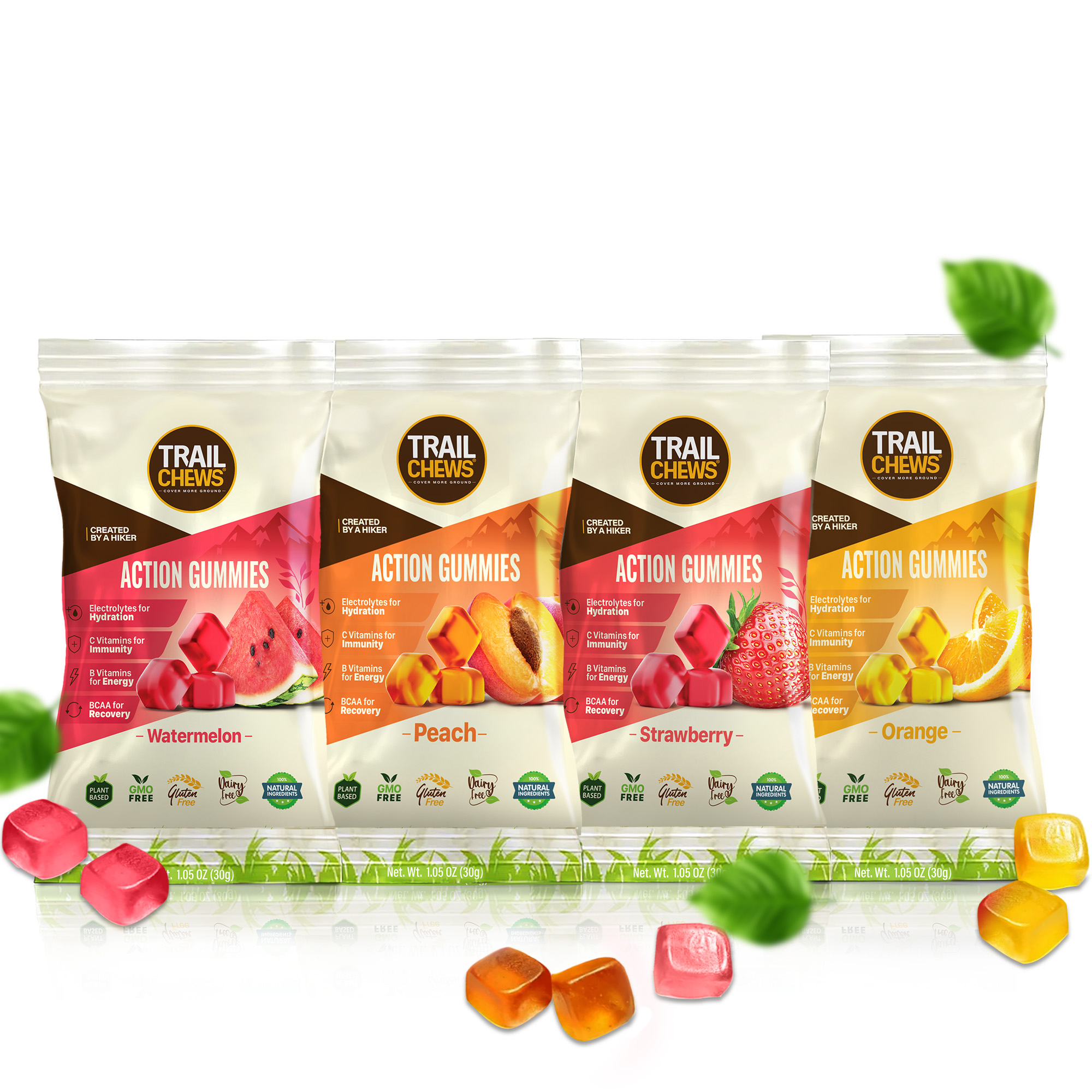 Trail Chews consumer product packaging — example of launch-ready CPG work